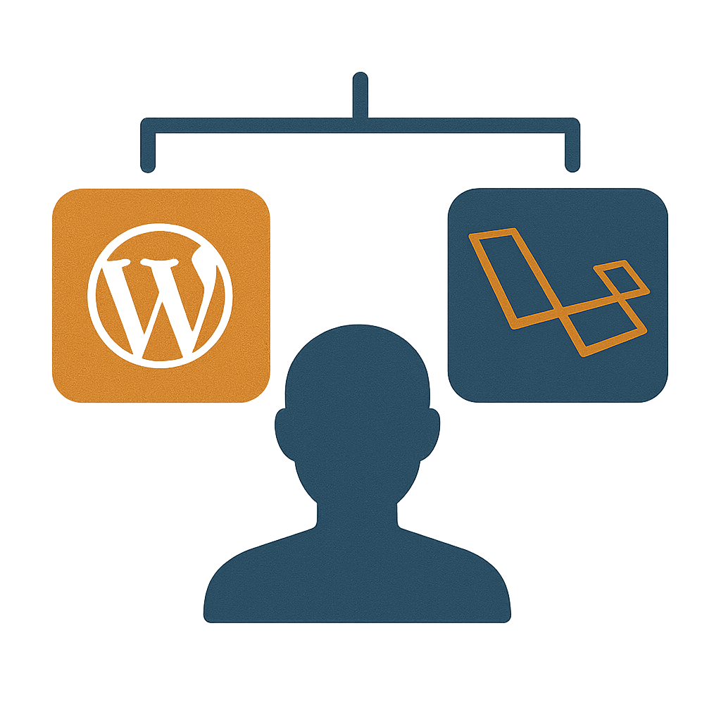 Moet ik kiezen voor WordPress of Laravel?